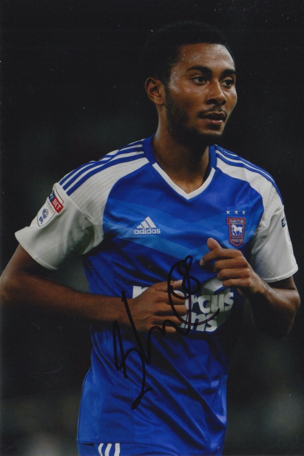 GRANT WARD HAND SIGNED 6X4 Photo Poster painting - FOOTBALL AUTOGRAPH - IPSWICH TOWN 1.