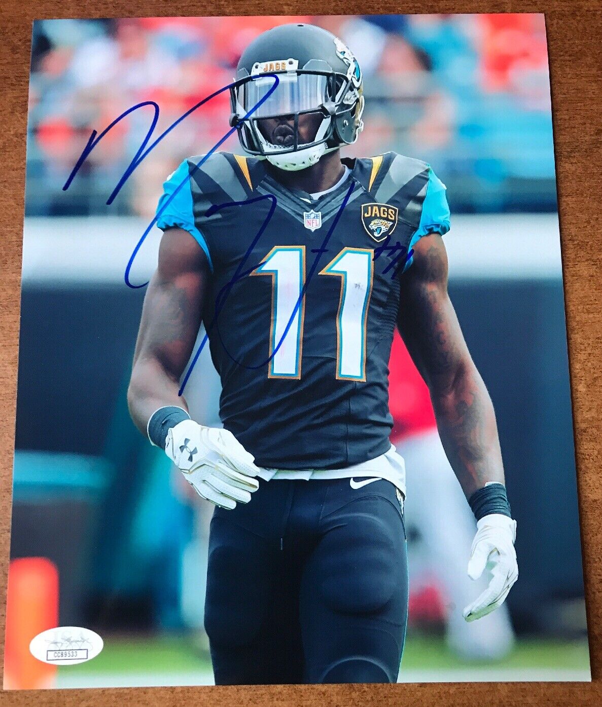 Marqise Lee Signed Jacksonville Jaguars 8x10 Photo Poster painting Autographed JSA COA