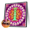 >SALE<5D DIY Full Round Drill Diamond Painting Mandala Letter I Kit Home Decor 30x30cm