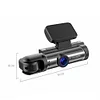1080P Camera Video Recorder Dual Lens Car Dashcam 150 Wide-Angle Accident Record