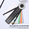 12 In 1 360 Degree Rotary Paper Cutter Hand-Cutting Paper Trimmer Cutting Tool