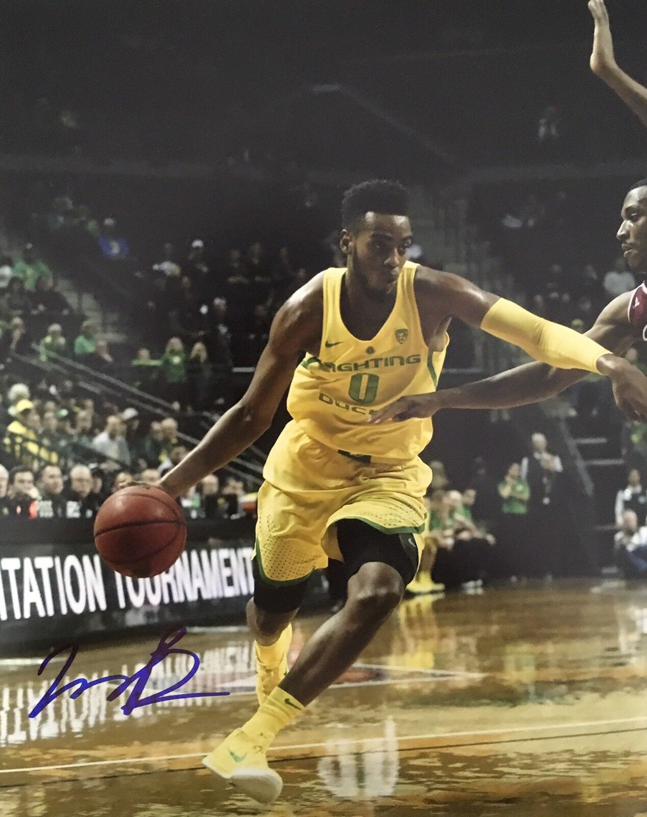 PROOF! TROY BROWN Signed Autographed 8x10 Photo Poster painting Oregon Ducks Basketball