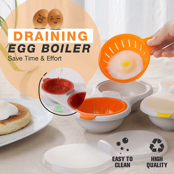 Draining Egg Boiler（Mother\'s Day Hot Sale）