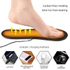 USB Heated Shoe Insoles Electric Heated Shoes Pad Foot Warming Pad for Men Women