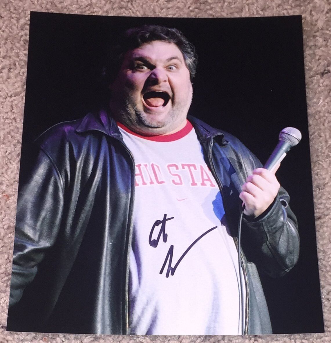 ARTIE LANGE SIGNED AUTOGRAPH HOWARD STERN SHOW 8x10 Photo Poster painting B w/EXACT PROOF