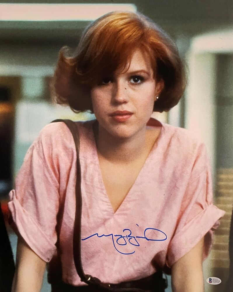 Molly Ringwald Signed 16x20 Photo Poster painting The Breakfast Club Autographed BAS 2