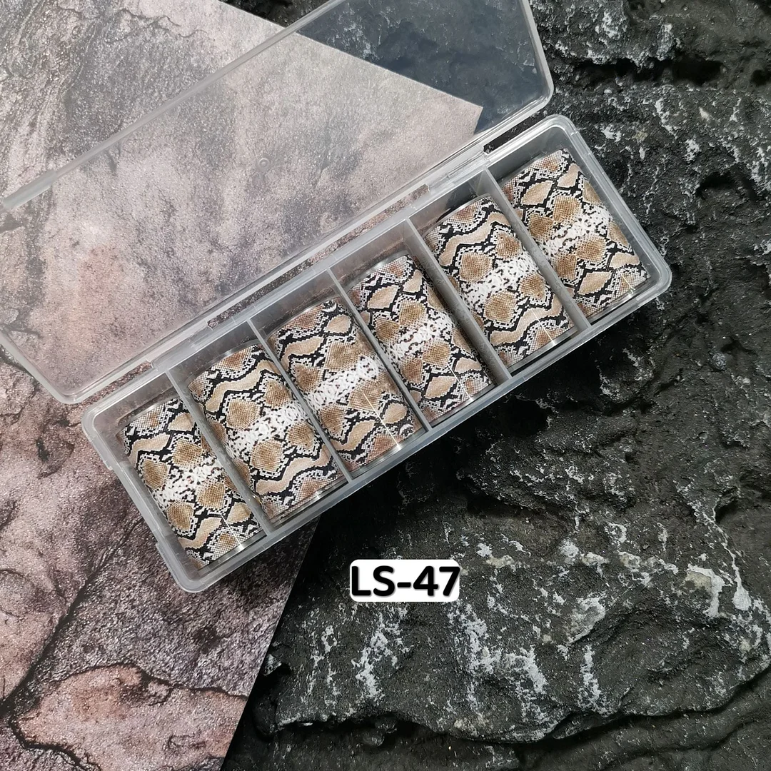 3pcs Tortoiseshell Amber Nails Foils Tortoise Shell Nail Art Transfer Foil Decals Wraps Tips Nail Manicure Decorations 4*100cm-Nail Inspo