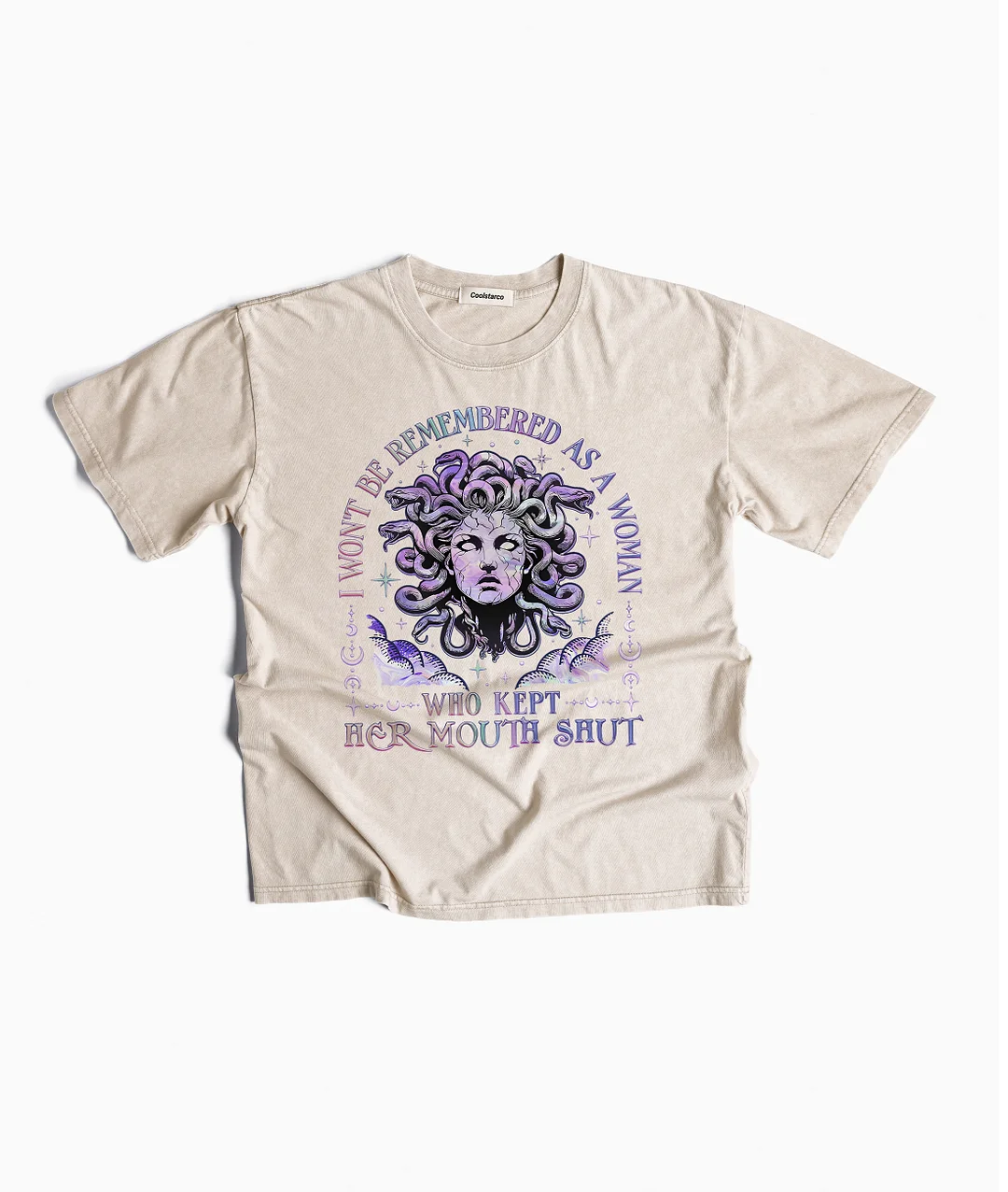 I Won't Be Remembered As A Woman Who Kept Her Mouth Shut Washed T-shirt