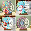 Diamond Painting Calendar Ornaments Wooden Rotating Calendar Desk Decor Kit