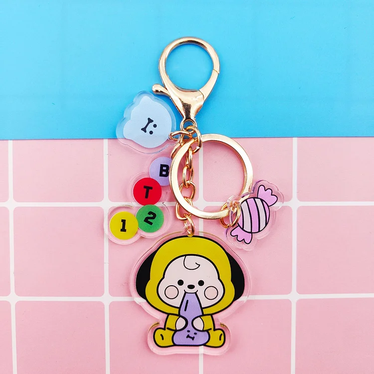 BT21 Candy Baby Cute Keychain