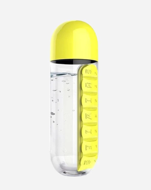 Loveyoufancy Loveyoufancy 1pc Multifunction Random Color Water Bottle