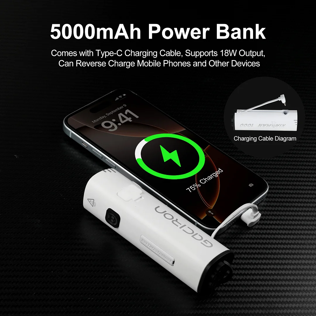 Gaciron XIAOMAN-1000 Multifunctional All-in-OneProfessional Outdoor Front light