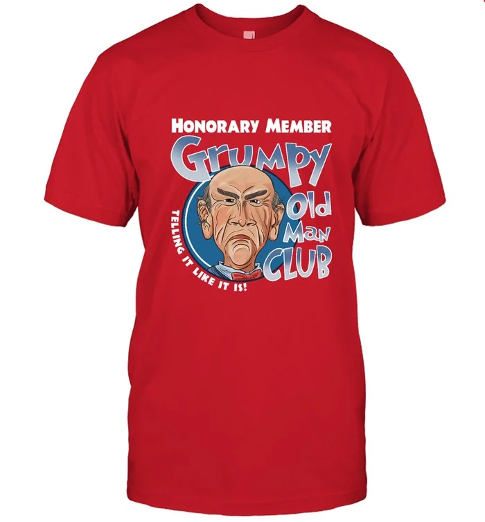 'Walter Honorary Member Grumpy Old Man Club' T-Shirt Celebrating 4th Of July - Independence Day