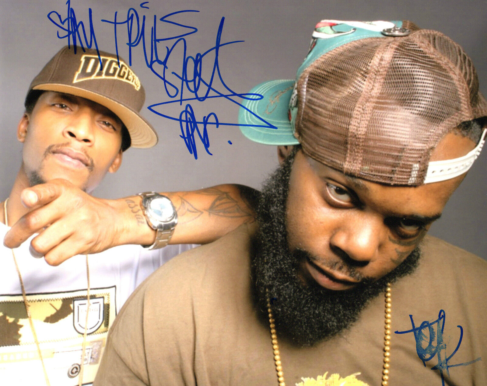 GFA Tek and Steele * SMIF-N-WESSUN * Signed 8x10 Photo Poster painting S4 COA