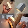 Human Body Sensing Wall Lamp Night Light Led Wire-Free Charging Smart Wireless Cabinet Entry