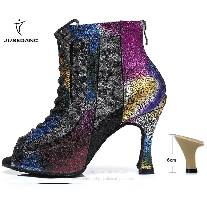 VCshoes Ballroom Dance Shoes Women Latin Dance Shoes For Women Black Dance Shoes Waltz Shoes High Dance Shoes Salsa Shoes Women