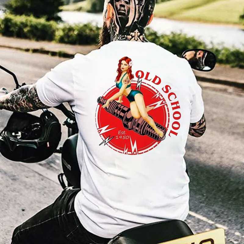 Classic American Lady Design Short Sleeve Tee