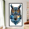 Owl Silhouette-11CT Stamped Cross Stitch 40*70cm/15.75*27.56in (Big Size) tapestrymarket