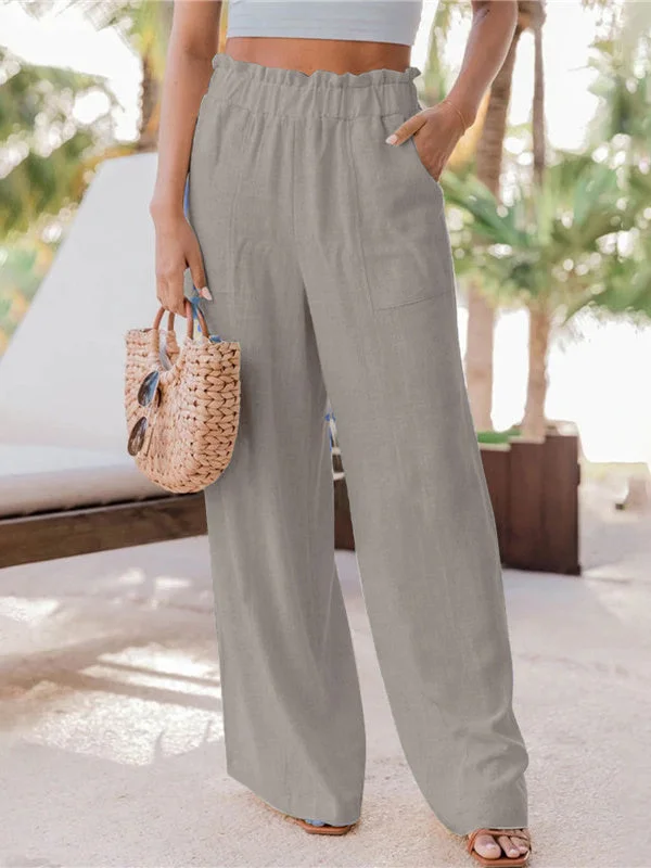 Women's Thick Warm Casual Loose Long Pants