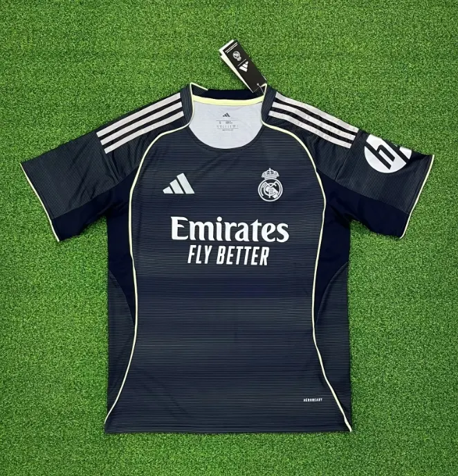 25-26 Season Real Madrid Away Jersey - Fan Edition