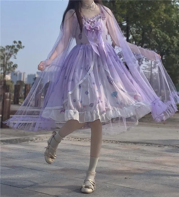 Purple Kawaii Dress 