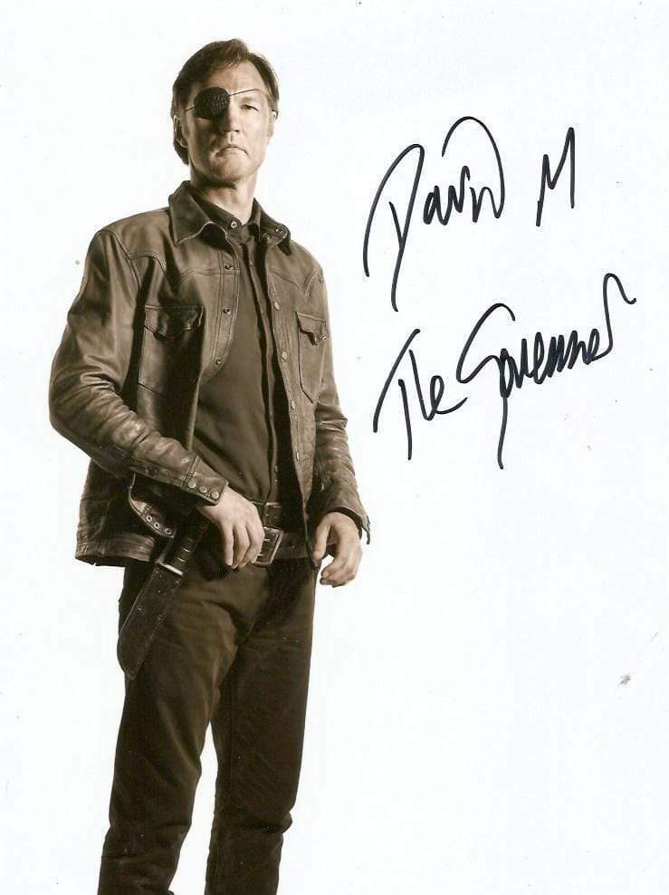 David Morrissey ACTOR autograph, In-Person signed Photo Poster painting