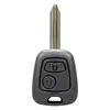 2 Buttons Key Fob Replacement Car Remote Key for Citroen Xsara Picasso Berlingo
