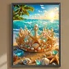 Diamond Painting -DIY Round Drill Starfish Ocean Crown
