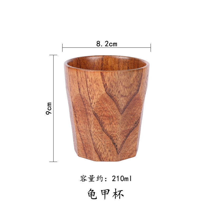 Casual Elegant Solid Color Wood Wine Glass 1 Piece