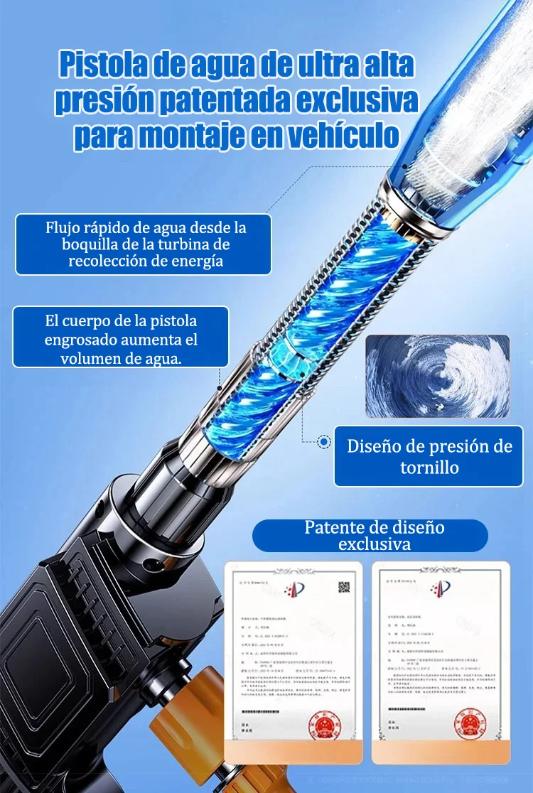 Lavadora de alta presión eléctrica para el hogar