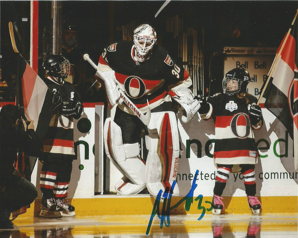 Ottawa Senators Andrew Hammond Signed Autographed 8x10 Photo Poster painting COA B