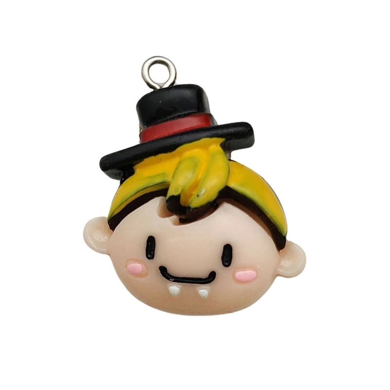 1 Piece Resin Pumpkin Hand Bat Pendant Jewelry Accessories