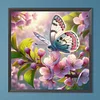 Diamond Painting - Full Round Drill - Butterfly(Canvas|30*30cm)