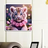 Diamond Painting-DIY Full Round Drill Tiger