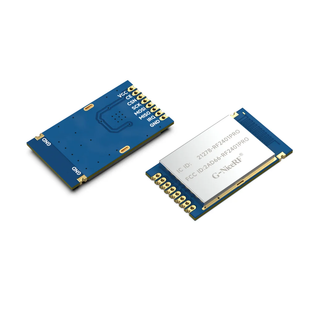 G-NiceRF RF2401Pro FCC ID & IC ID Certified 2.4 GHz RFID Transmitter And Receiver nrf24lo1 RF Module