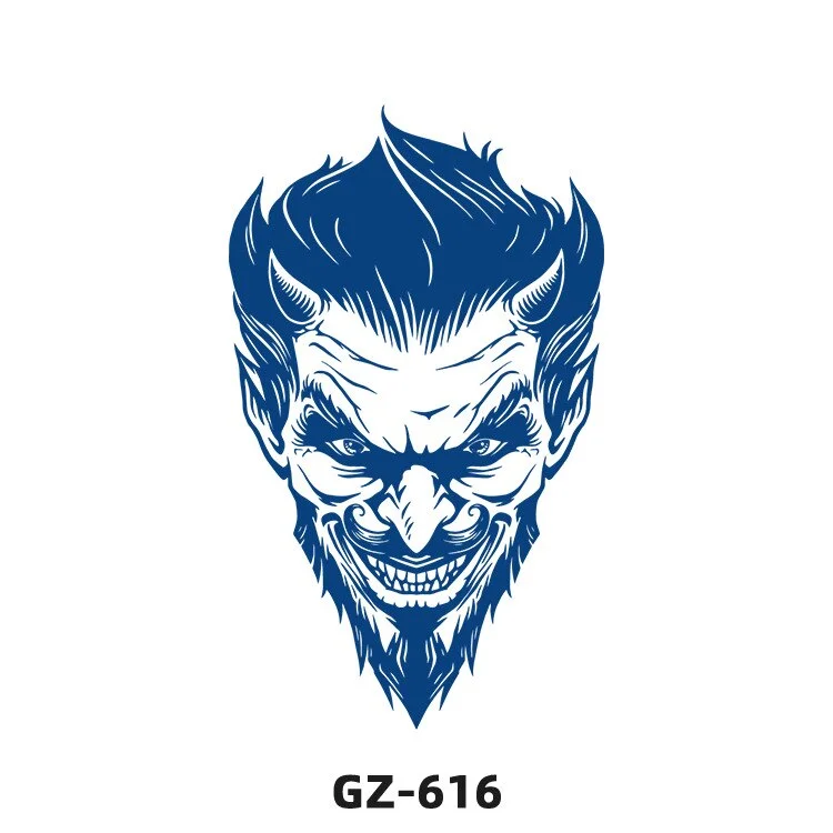 Sdrawing 2022 New Punk Trend Temporary Tattoo Lion Tiger Animal Pattern Juice Tattoo Waterproof Lasting Hot Girl Y2k Fake Tattoo