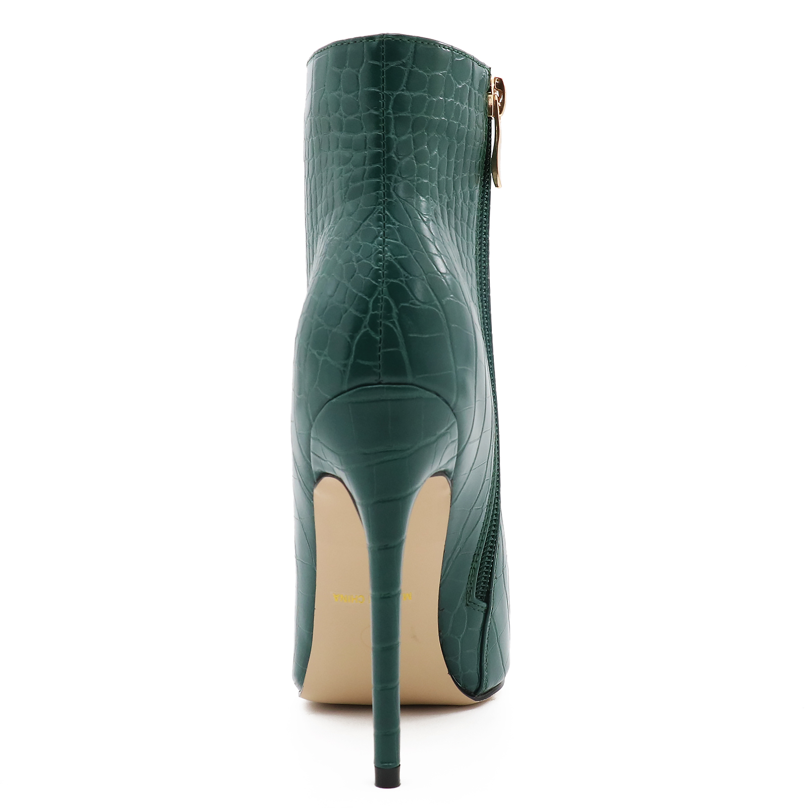 Women's  Ankle Boots Closed Pointed Toe Stilettos  Booties-MERUMOTE