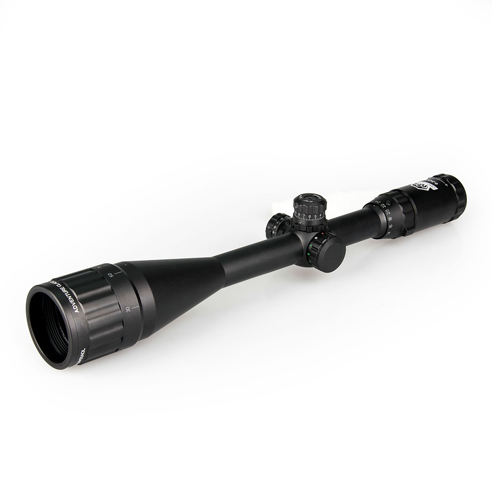 Scope 6-24X50mm Optics Scope Rangefinder Reticle Scope For Real Hunting Red/Green/Blue Illuminated Level 3