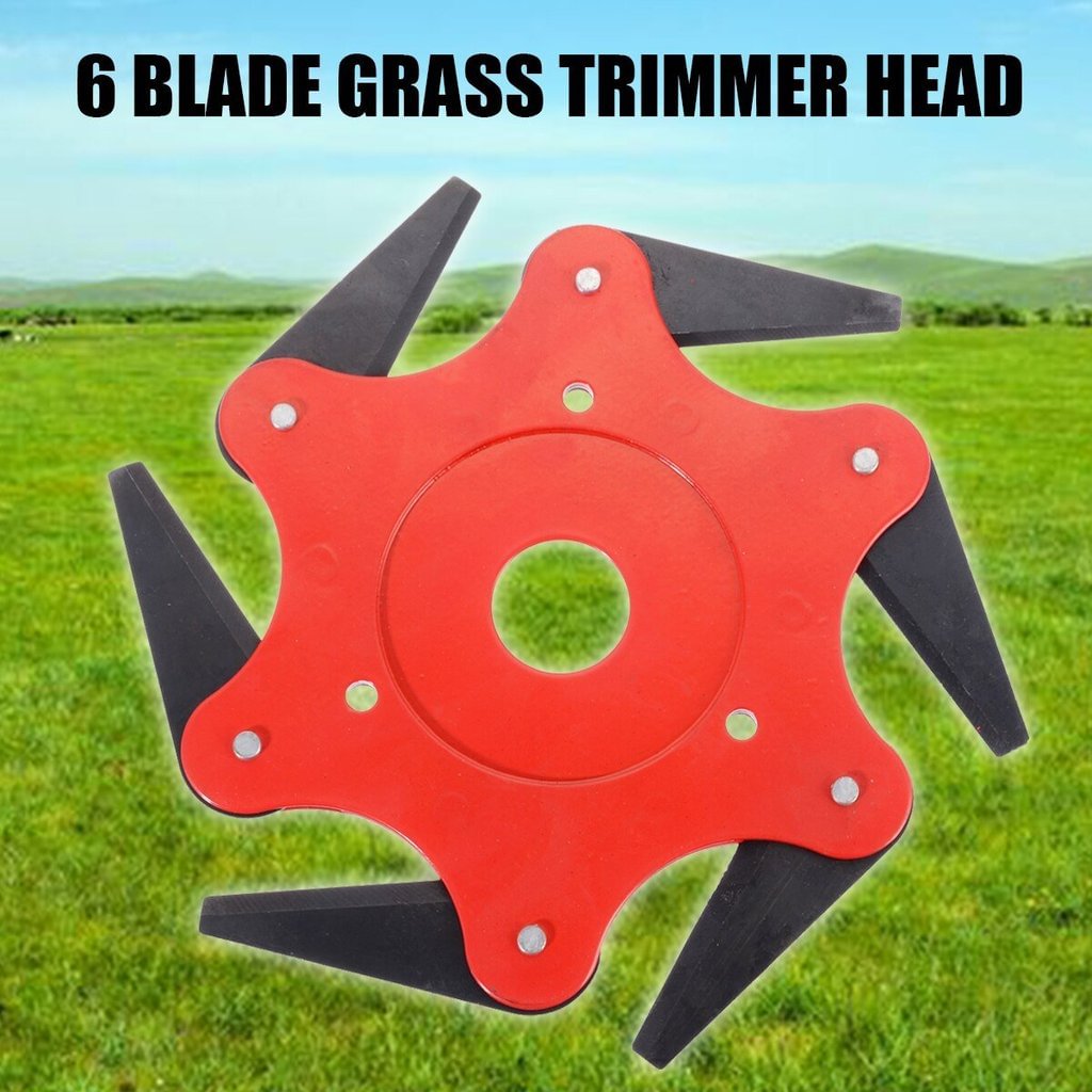 6 Blade Steel Trimmer Head