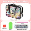 DIY Hummingbird Diamond Art Rhinestone Makeup Bag Transparent PVC Storage Pack