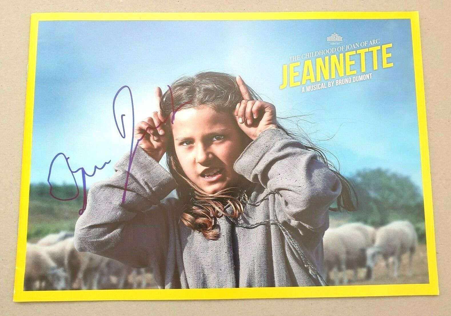 Bruno Dumont JEANNETTE THE CHILDHOOD OF JOAN OF ARC Signed Autographed Presskit