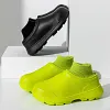 Women's Anti-Slip Waterproof Home Cotton Rain Boots Shoes