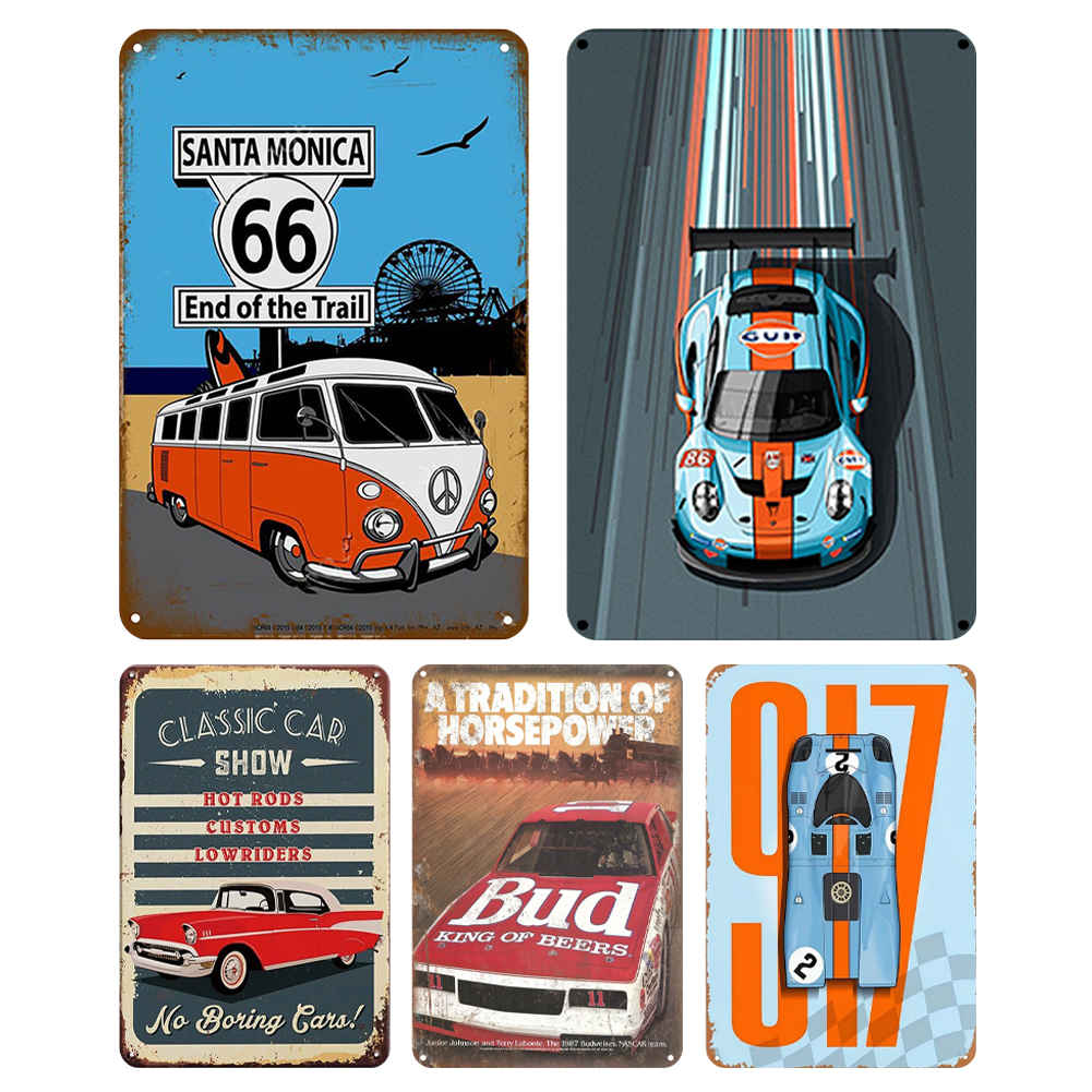 (Multi Style)Car - Metal Tin Signs(12*16Inch)