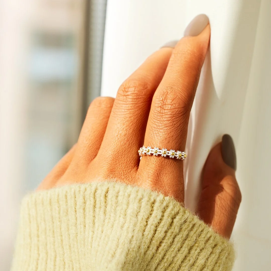 Thank You Mom Daisy Ring