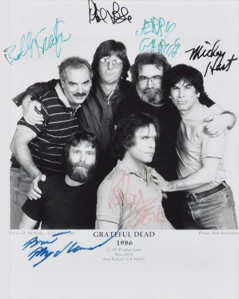 REPRINT - GRATEFUL DEAD Jerry Garcia Autographed Signed 8 x 10 Photo Poster painting RP