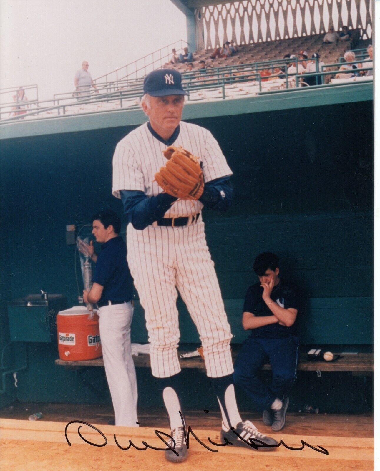 Phil Niekro #0 8x10 Signed Photo Poster painting w/ COA New York Yankees