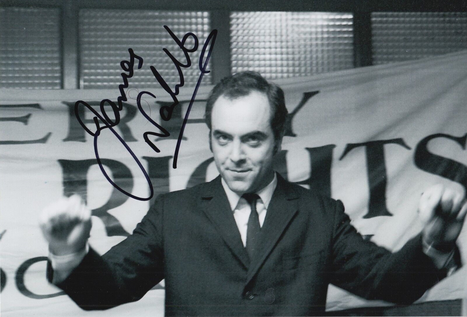 James Nesbitt Hand Signed 12x8 Photo Poster painting Bloody Sunday.