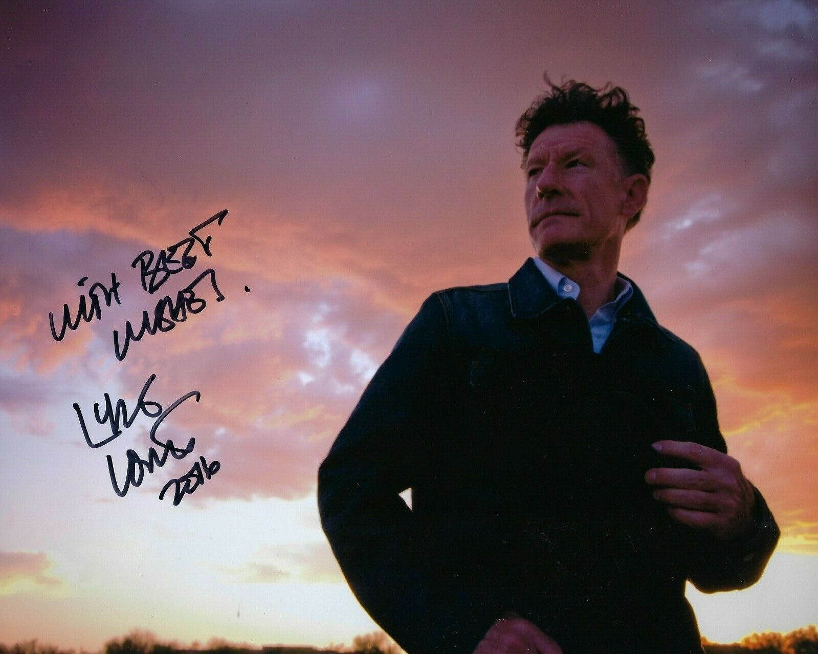 GFA Pontiac If I Had a Boat * LYLE LOVETT * Signed Autographed 8x10 Photo Poster painting COA