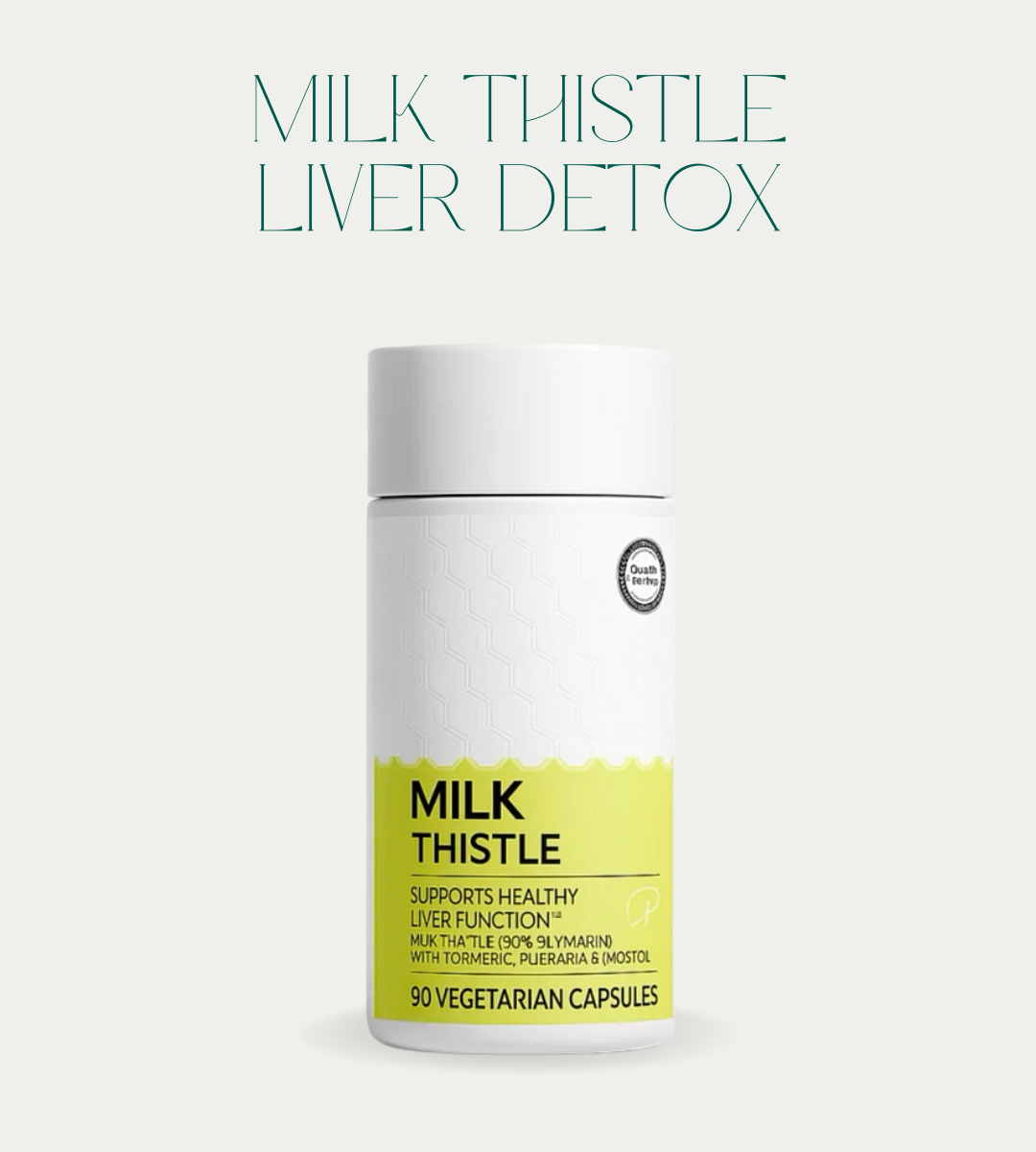 Milk Thistle Liver Detox & Colon Cleanse