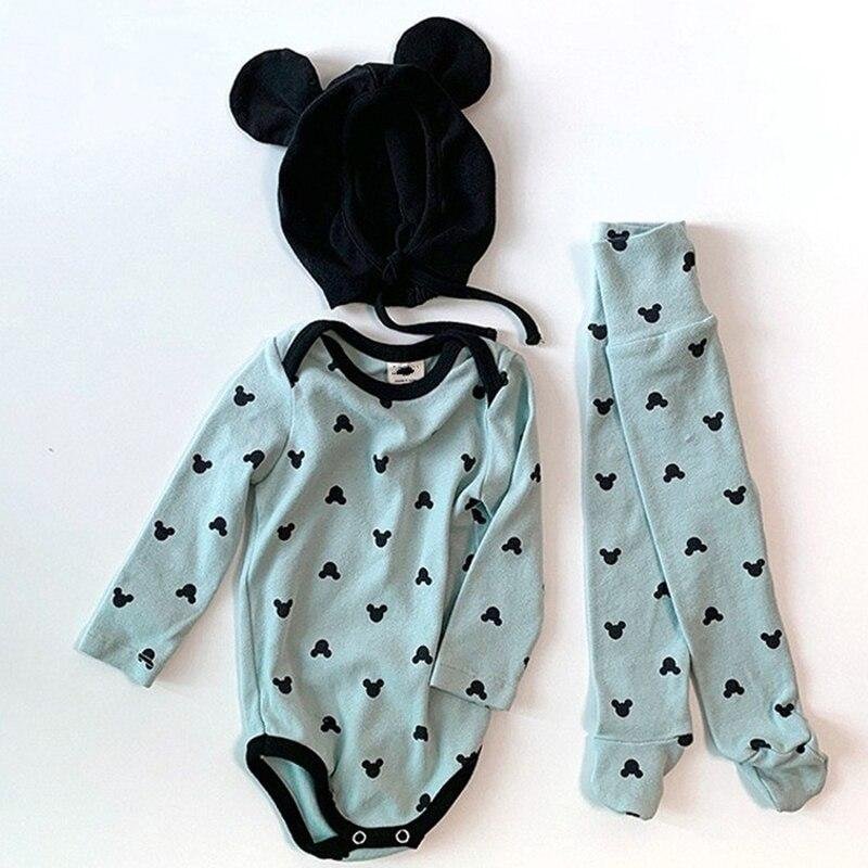 Newborn Baby Boys Girls Long Sleeve Hooded Loving Heart Rompers Clothes 2020 Spring Autumn Baby Toddler Boys Girls Jumpsuits